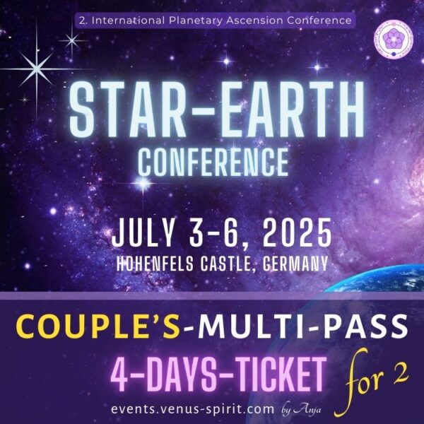 STAR-EARTH Conference July 3-6, 2025 | Couple's Multi-Pass 4-Days Ticket for 2